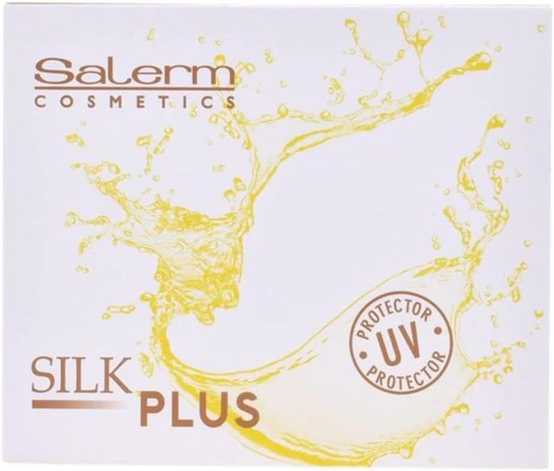 Salerm Silk Plus Hair Treatment - 12 Vials Ampoules for Silky Hair