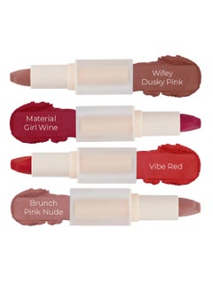 REVOLUTION Lip Allure Soft Satin Lipstick, Stiletto Brown  - Image 5