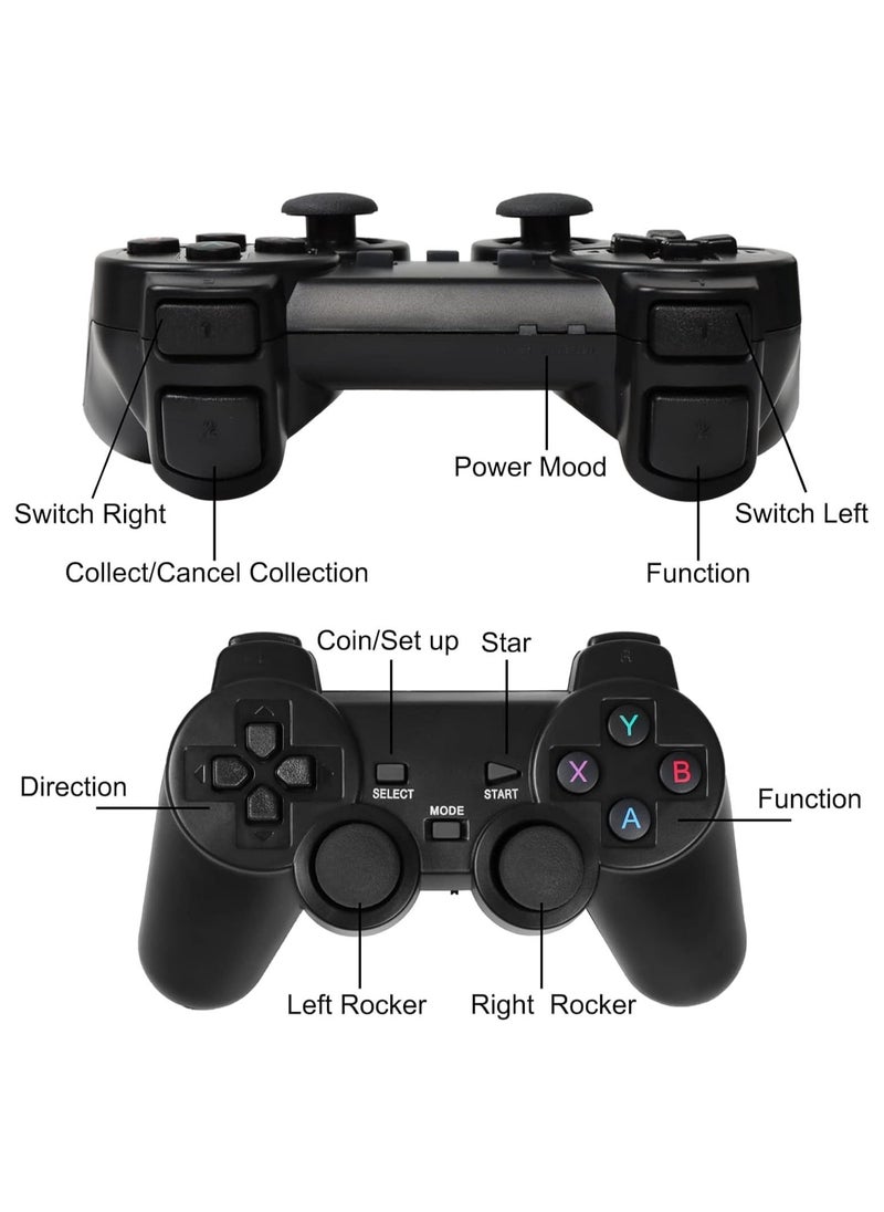 Classic Retro Game Console, Wireless HDMI Output System, Built in 10000+ 2.4G Handheld Classic Video Games, 9 Emulator Consoles - Image 5