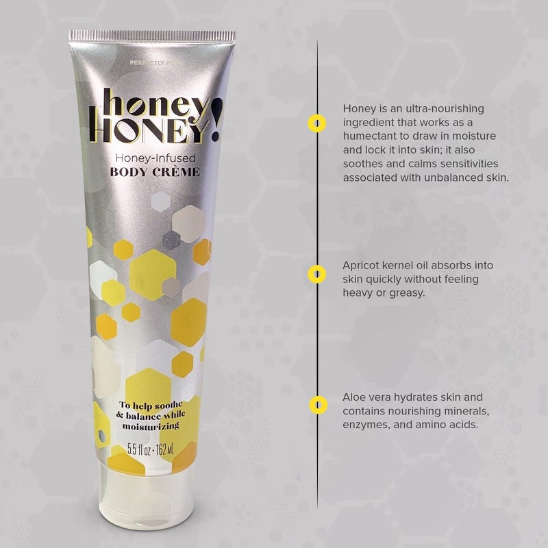 Perfectly Posh - Honey Honey Soothing Body Cream - Dry Skin Lotion with Dragon Fruit, Lime Fragrance - Premium Moisturizer - 162ml - Image 3