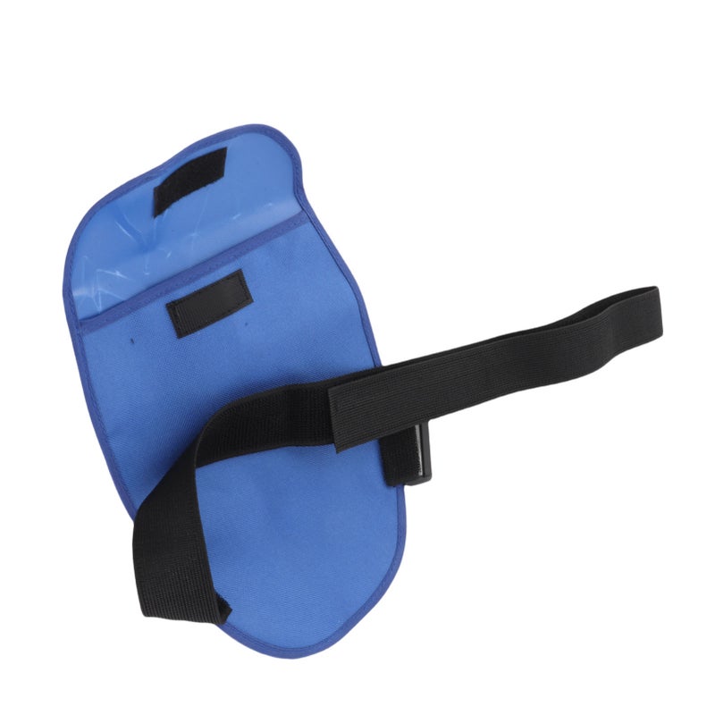 Colostomy Pouch Cover Blue Watertight Nylon Fabric - Secure Stretch Belt Ostomy Bag Cover for Ostomy, Urostomy or Ileostomy Users - Image 5