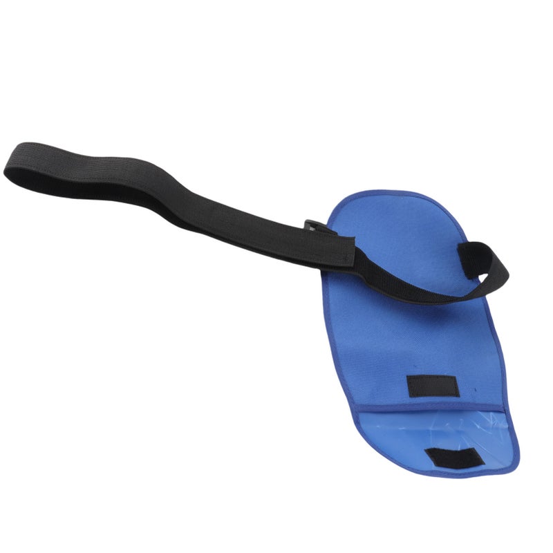 Colostomy Pouch Cover Blue Watertight Nylon Fabric - Secure Stretch Belt Ostomy Bag Cover for Ostomy, Urostomy or Ileostomy Users - Image 3