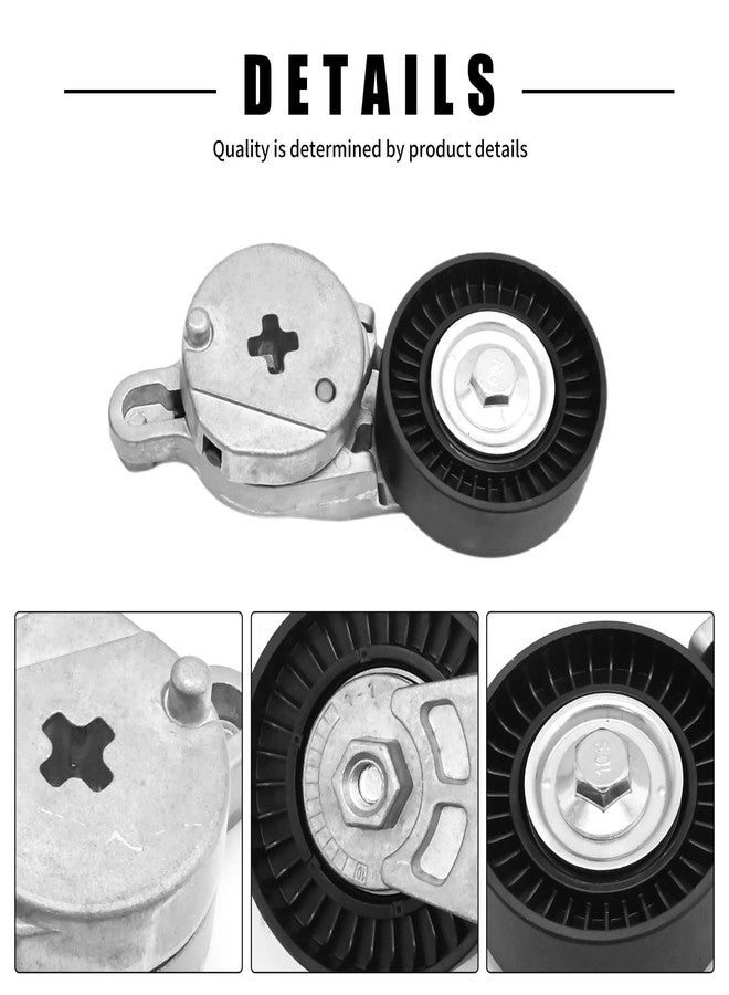 UOIENRT 2Pcs 16601-0V010 Belt Tensioner Assembly Replacement for Toyota Camry 2010-2011 2.5L Replaces 16620-36030 1662036030 Suit for Alternator, Air Condition, Power Steering - Image 3