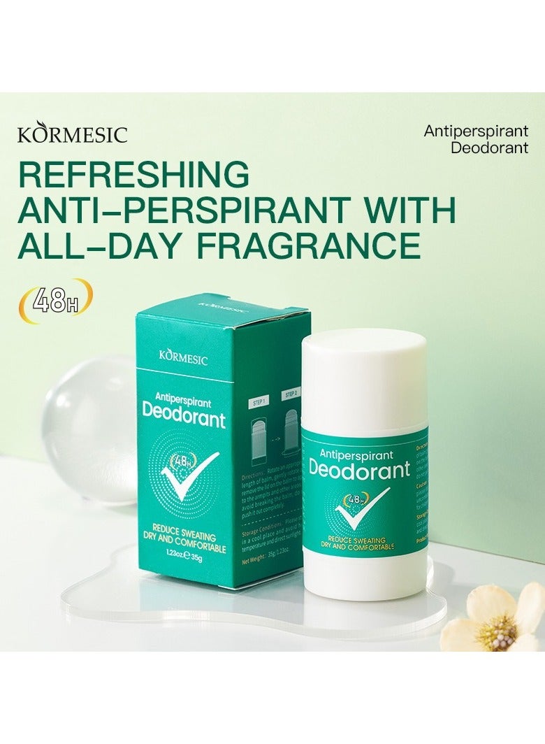 Kormesic عصا مزيلة للعرق ومضادة للعرق 35 جرام - Image 3