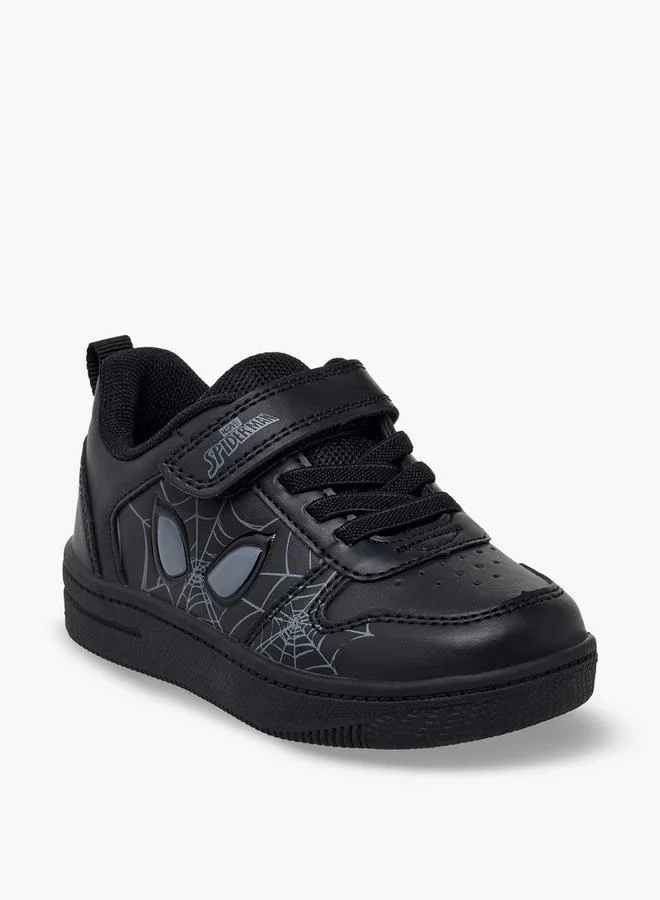 مارفل Boys Spider-Man Print School Shoes