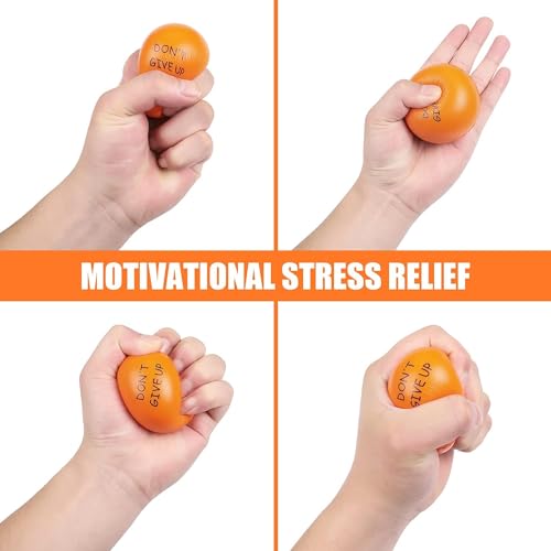 KDG Motivational Stress Balls(6 Pack) for Kids and Adults,Stress Relief Ball with Quetos to Rrelieve Anxiety and Manage Anger - Image 4