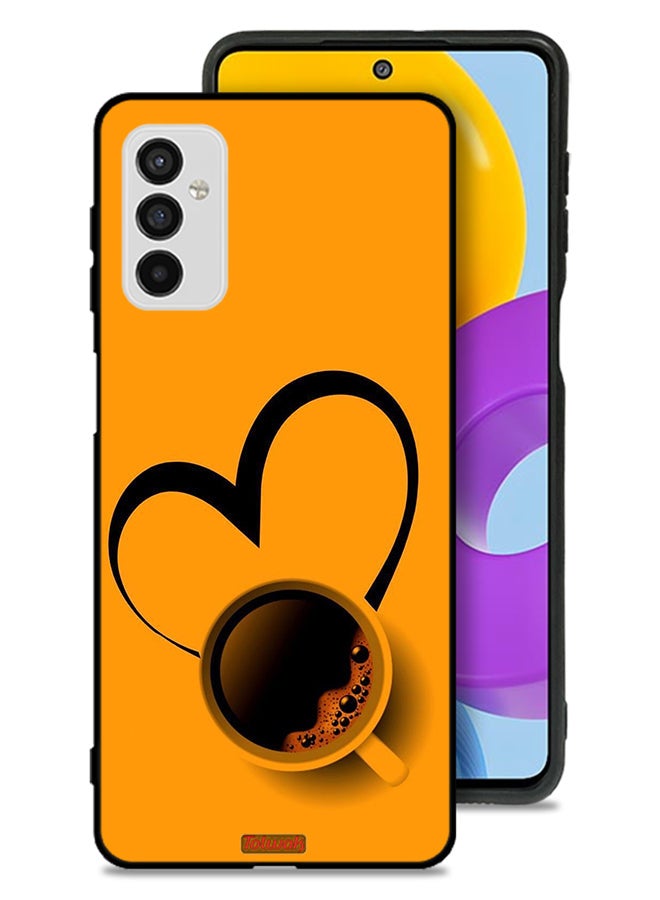 Tolwak Samsung Galaxy M52 5G Protective Case Cover Coffee Cup Art - Image 1