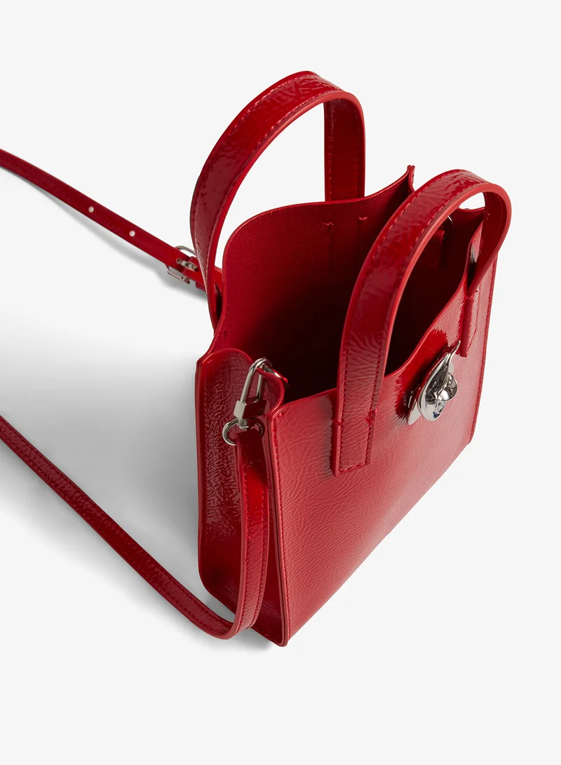 Ted Baker  Roseem Rose Detail Crinkle Top Handle Tote for Women | Best Price UAE