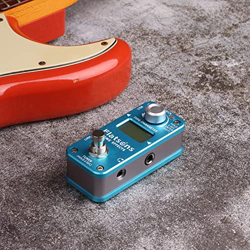 Flatsons Multi-Function Guitar Pedal Delay Reverberation effect Pedal Tuner mode Mini Guiatr Pedal FTE2 (FTE2) - Image 5