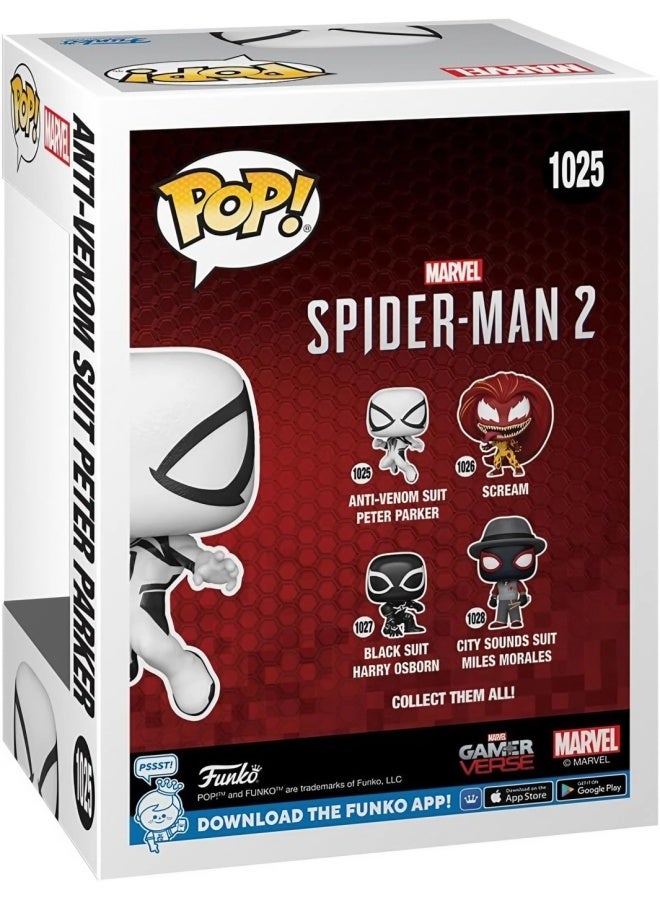 Funko POP! Marvel Spider-Man 2 Anti-Venom Suit Peter Parker Vinyl Figure (10.54 cm) - Image 3