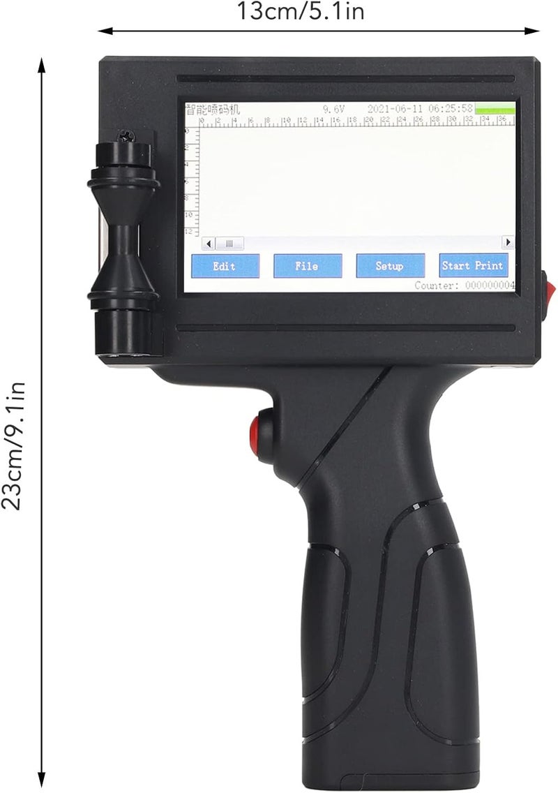 klarako Handheld Inkjet Printer Label Printer for Printing Production Date Batch Number Logo - Image 4