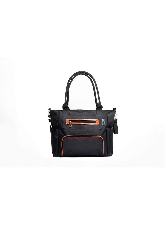SoHo Designs SoHo Grand Central Station Diaper Bag (Black) - Image 1