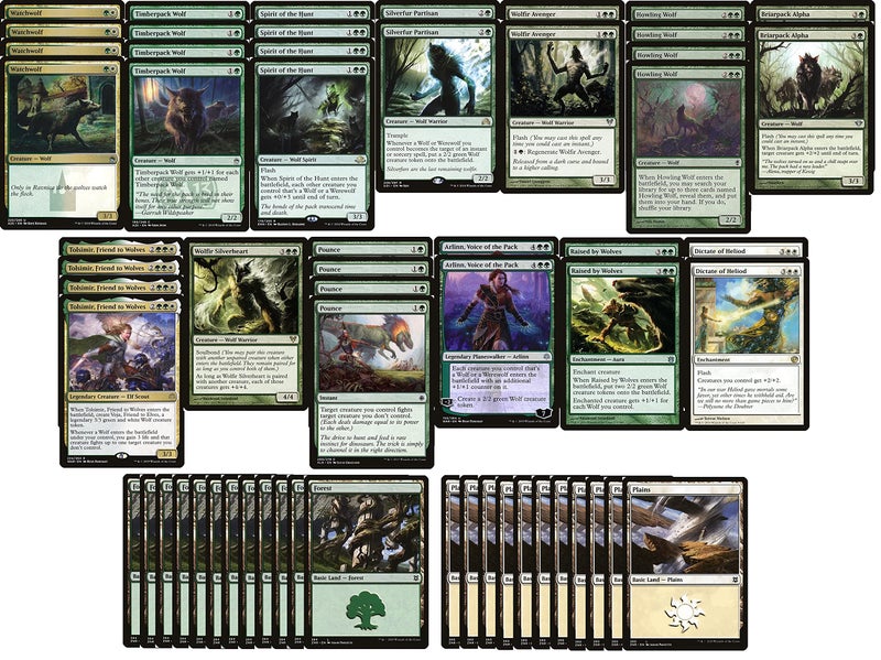 MTG Decks & More Green White Werewolf Deck Modern Legal Custom Built Magic The Gathering MTG 60 Card - Image 3