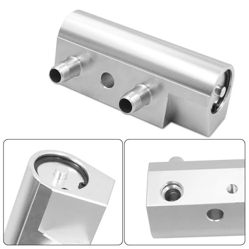 QGHAUC 86774933 Trans Cooler Thermal Bypass Valve Compatible With Cadillac Escalade CT6 Chevrolet SilveradoTahoeSuburbanGMC SierraYukon 20142020Silver - Image 3
