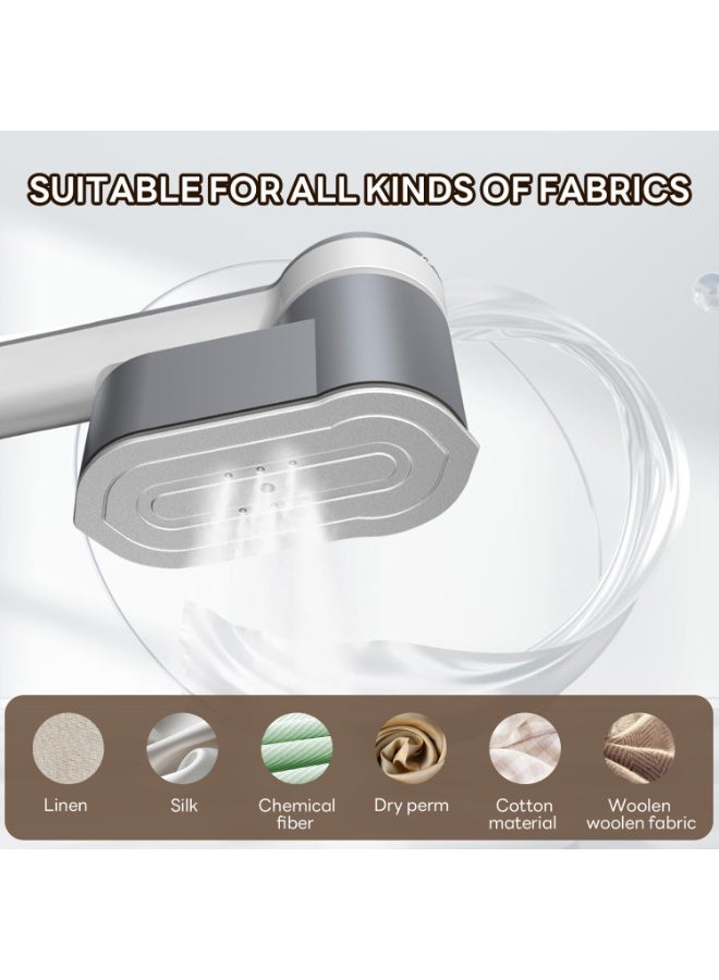 BlueFire 2-in-1 Travel Steamer & Iron for Clothes: 1200W 5-Second Fast Heat, 6 Intelligent Ironing Modes with LED Display, 120ml Tank, Portable Handheld Garment Steamer for Home & Travel | All Fabric Wrinkle Remover - Image 5