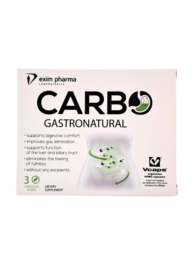 Carbo Gastronatural Capsules 30"S
