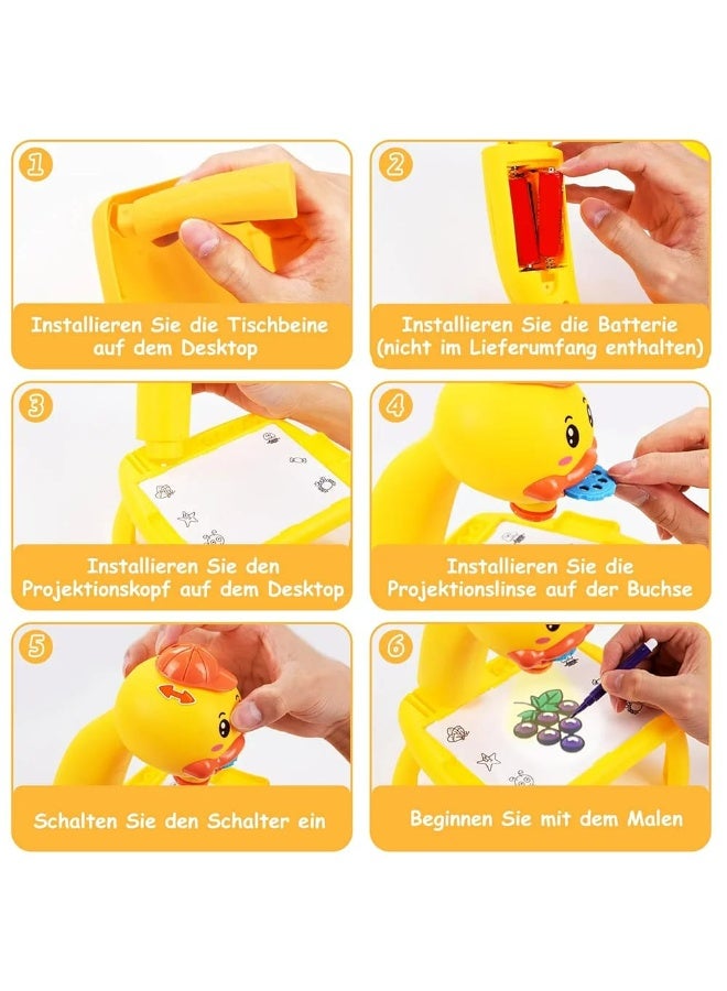 Interactive Kids' Projector Drawing Table  - Image 4