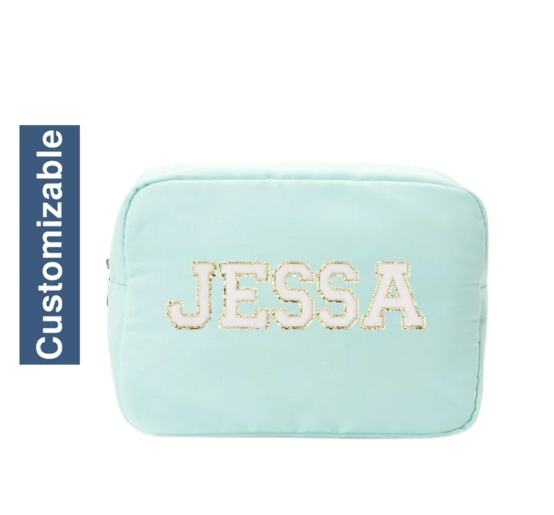 القبيلة السعيدة Personalised Large Pouch, Mint