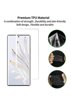 RINCO [2 Pack]Screen Protector Compatible with Honor X40/80/80E/70/60/60E, HD Clarity, Flexible TPU Film, Screen Protector 6.67-inch  - Image 1