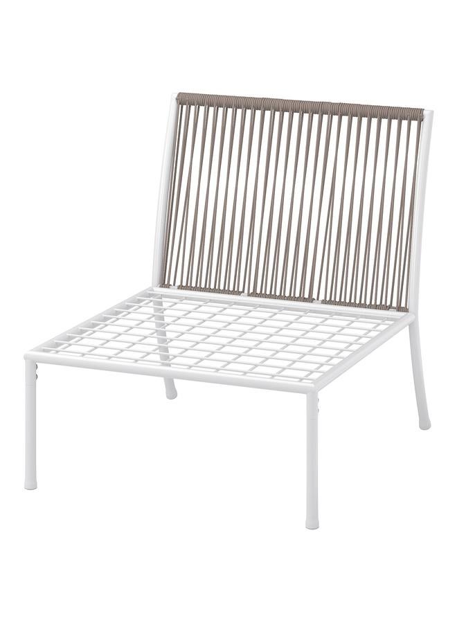 erorex One-Seat Section, Outdoor, White/Beige - Image 1