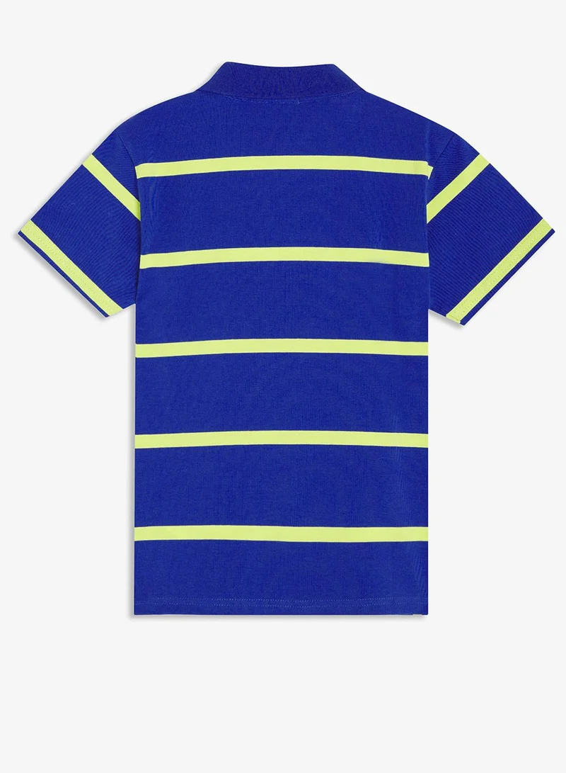 Pinata  Cute Friend Print Cotton Polo Tshirt for Men | Best Price UAE