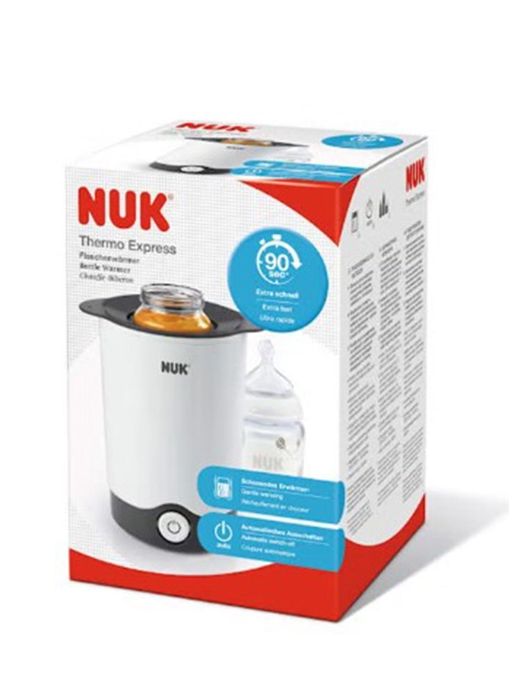 NUK Thermo Express Bottle Warmer , Gentle steam warms baby food gently in approximately 90 seconds  - Image 2