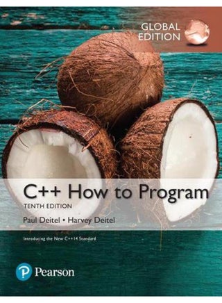 C++ How to Program Early Objects Version plus MyProgrammingLab with Pearson eText Global Edition Ed 10 - pzsku/Z05FD13A152CF61DEF317Z/45/_/1705590364/10464d3a-a53f-4624-b4ee-e0a04a63f3ed