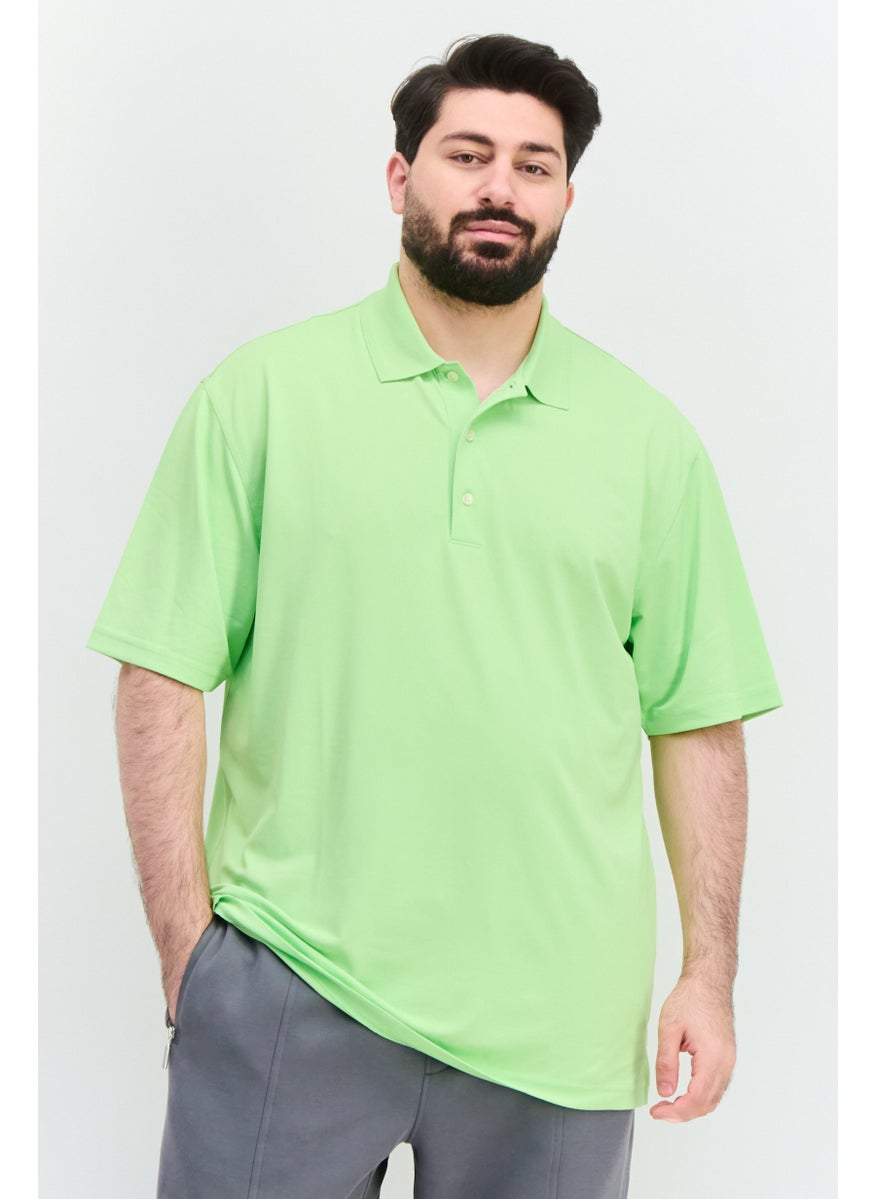 Men Sportswear Fit Short Sleeve Training Polo Shirt, Light Green - pzsku/Z05FD346EA8C5F4ECB326Z/45/_/1738073453/3fbae470-db45-4bf9-8fa3-2923a5ae1f60