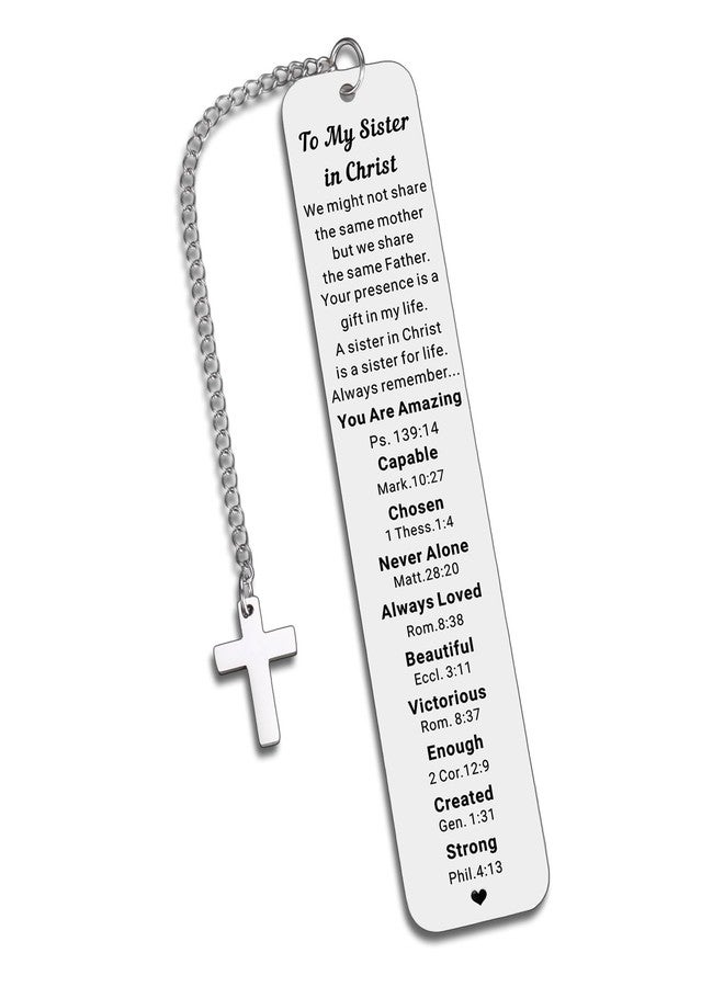 KINMES Secret Sister Gifts for Women Christian, Sister in Christ Gifts for Women, Christmas Gifts for Sister in Christ, Birthday Baptism Confirmation Gifts for Teen Girls Sisters, Stocking Stuffers for Women - Image 1