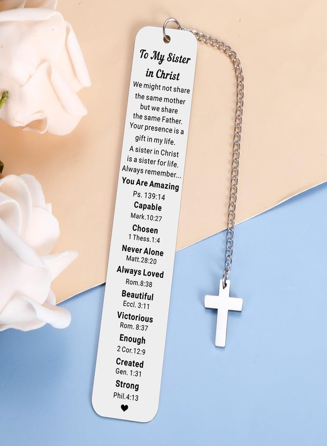KINMES Secret Sister Gifts for Women Christian, Sister in Christ Gifts for Women, Christmas Gifts for Sister in Christ, Birthday Baptism Confirmation Gifts for Teen Girls Sisters, Stocking Stuffers for Women - Image 3