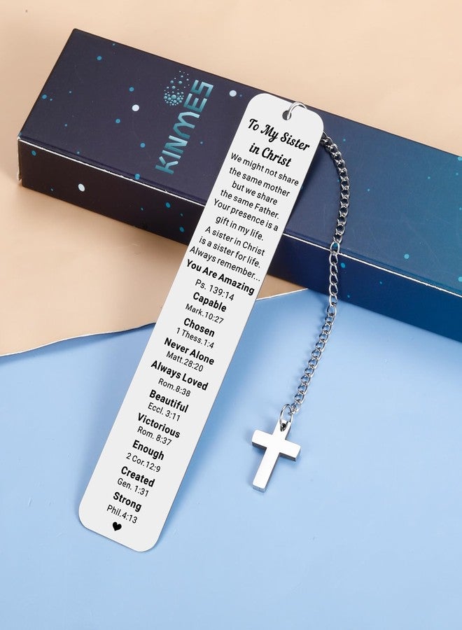 KINMES Secret Sister Gifts for Women Christian, Sister in Christ Gifts for Women, Christmas Gifts for Sister in Christ, Birthday Baptism Confirmation Gifts for Teen Girls Sisters, Stocking Stuffers for Women - Image 5