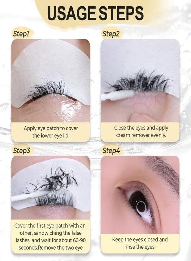 GOLLEEPRO Eyelash Extension Remover - Fast Dissolve No Damage to Natural Lash - Professional Adhesive Remover Supplies - Image 5