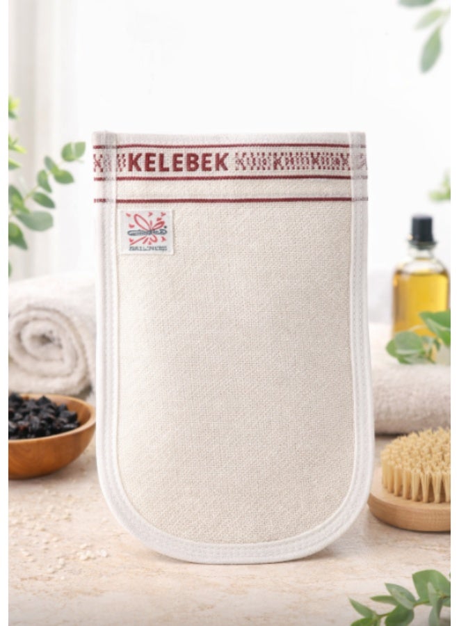 general Kalabek Turkish Kesse Exfoliating Glove – 1 PCS | Deep Exfoliation Hammam Scrub Mitt for Dead Skin Removal | Spa & Bath Body Scrubber - Image 1