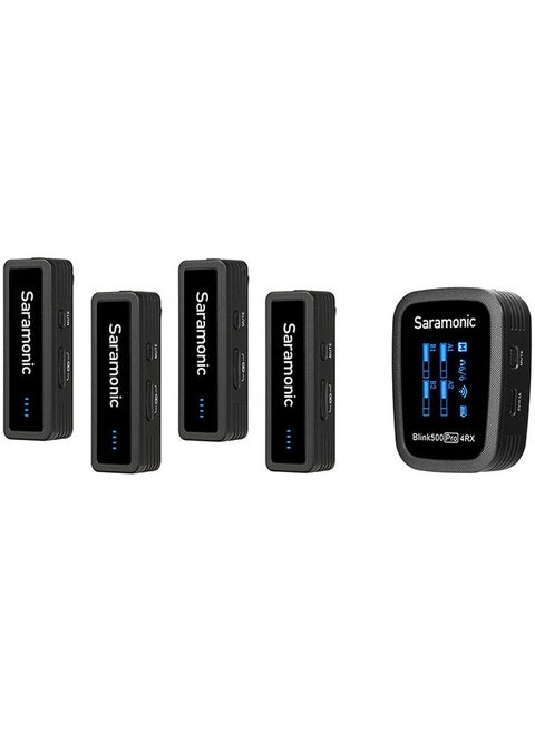 Blink500 Pro B8 4-Person Ultracompact Digital Wireless Microphone System for Cameras and Smartphones