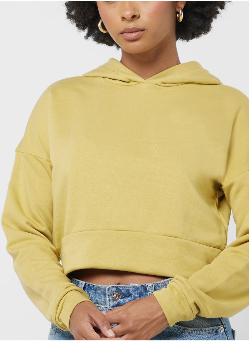 NOISY MAY Cropped Hoodie  - Image 3