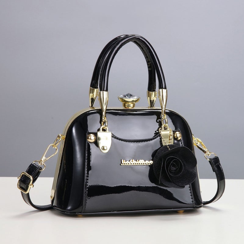 2026 New Glossy Shell Bag Women'S Handbag Korean Style Fashionable Versatile Shoulder Crossbody Commuter Bag For Women - Image 2