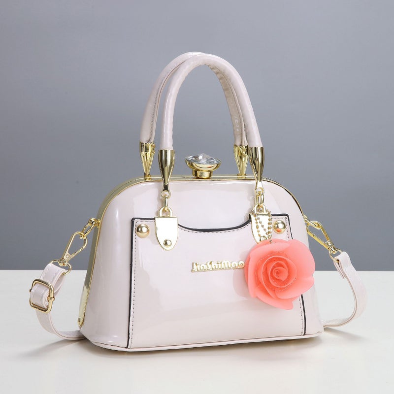 2026 New Glossy Shell Bag Women'S Handbag Korean Style Fashionable Versatile Shoulder Crossbody Commuter Bag For Women - Image 5