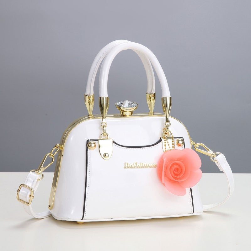 2026 New Glossy Shell Bag Women'S Handbag Korean Style Fashionable Versatile Shoulder Crossbody Commuter Bag For Women - Image 3