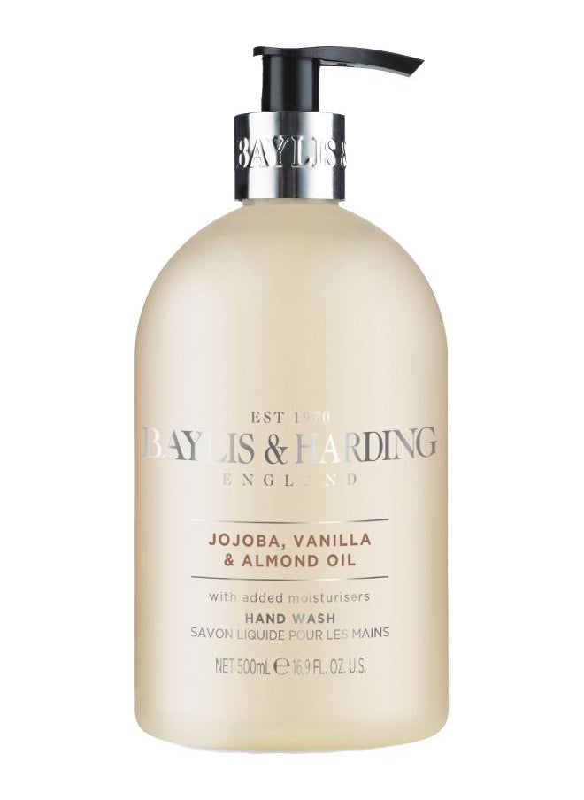 Baylis & Harding Baylis and Harding Jojoba Vanilla and Almond Oil Hand Wash 500 ml  - Image 1
