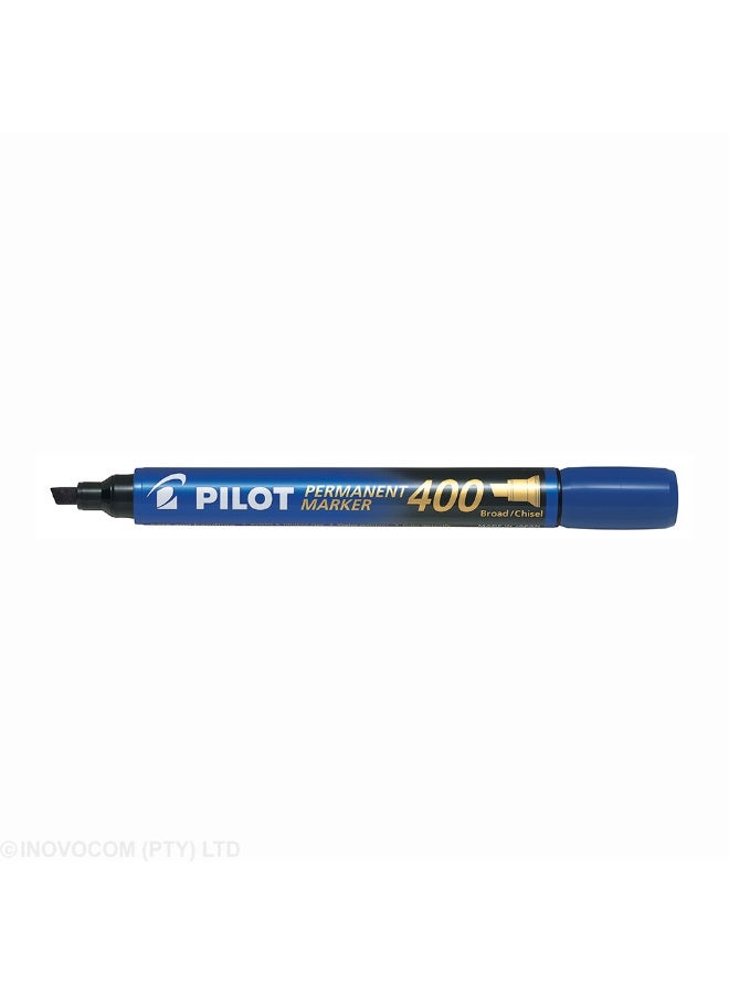 بايلوت قلم ماركر رأس مشطوف ثابت أزرق - Image 2