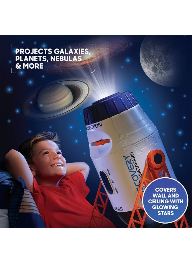 Discovery Mindblown Space Projector - Explore the Solar System with 72 Stunning Slides - Perfect STEM Gift for Kids - Projects Stars, Planets, and Nebulas - Battery Powered with 360° Rotation - Image 4