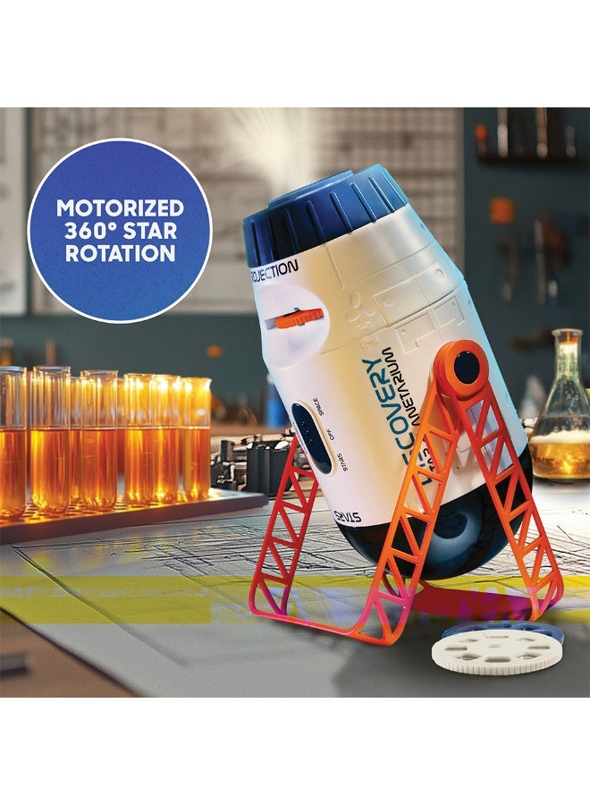 Discovery Mindblown Space Projector - Explore the Solar System with 72 Stunning Slides - Perfect STEM Gift for Kids - Projects Stars, Planets, and Nebulas - Battery Powered with 360° Rotation - Image 2