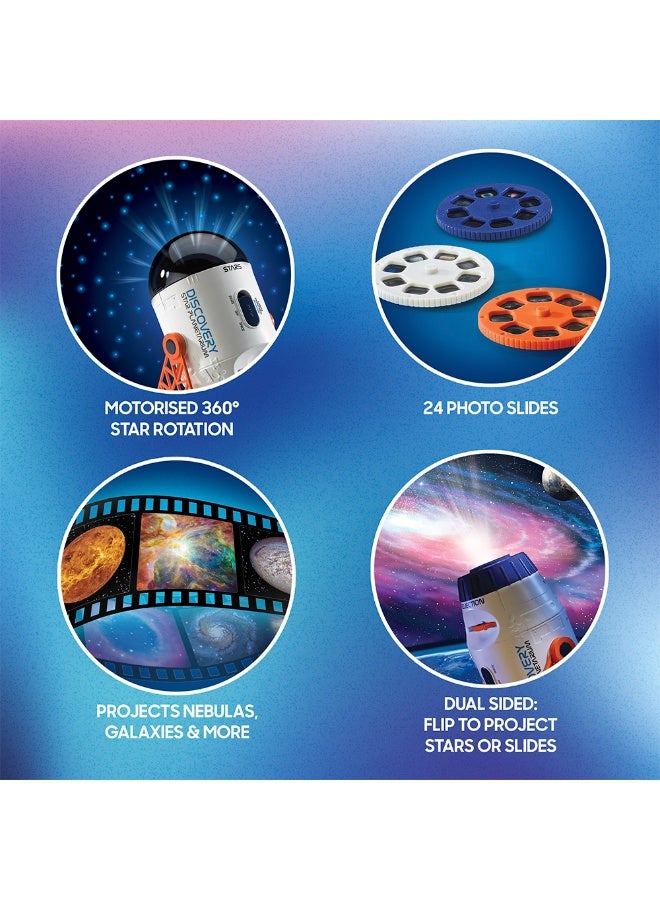 Discovery Mindblown Space Projector - Explore the Solar System with 72 Stunning Slides - Perfect STEM Gift for Kids - Projects Stars, Planets, and Nebulas - Battery Powered with 360° Rotation - Image 3