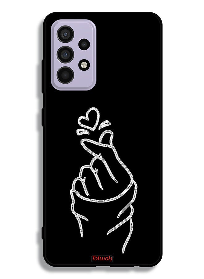 Tolwak Samsung Galaxy A52 4G Protective Case Cover Snap Love - Image 1