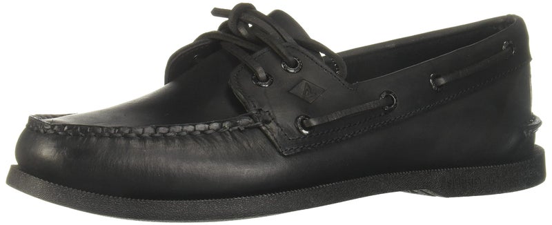 Sperry Men's Authentic Original 2-Eye Boat Shoe, Black, 11 M US - Image 1