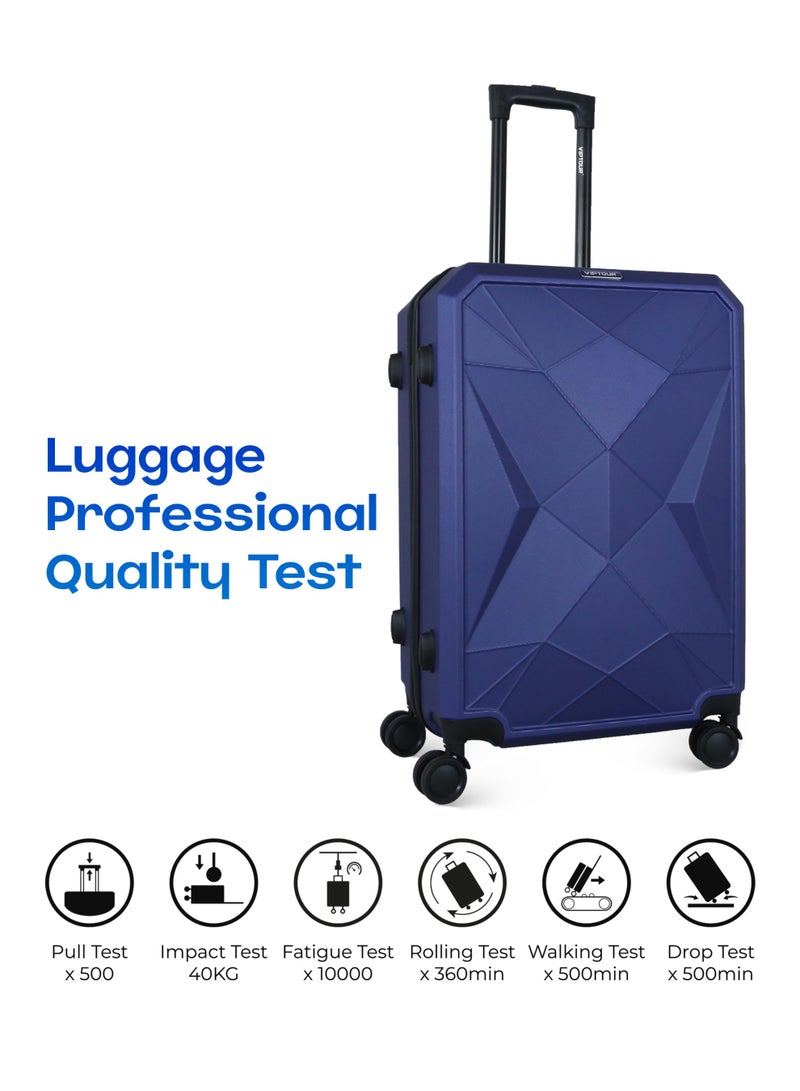 فيبتور طقم حقائب سفر 3 قطع ABS بعجلات مع نظام رقم قابل للقفل - Image 4