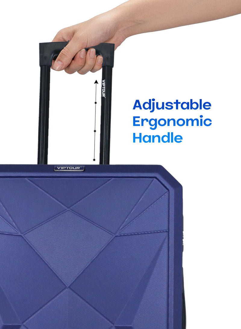 فيبتور طقم حقائب سفر 3 قطع ABS بعجلات مع نظام رقم قابل للقفل - Image 5