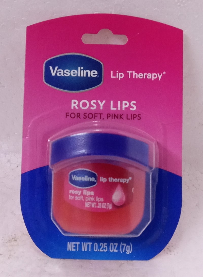 فازلين مستحضر روزي ليبس للحصول على شفاة وردية 7جم