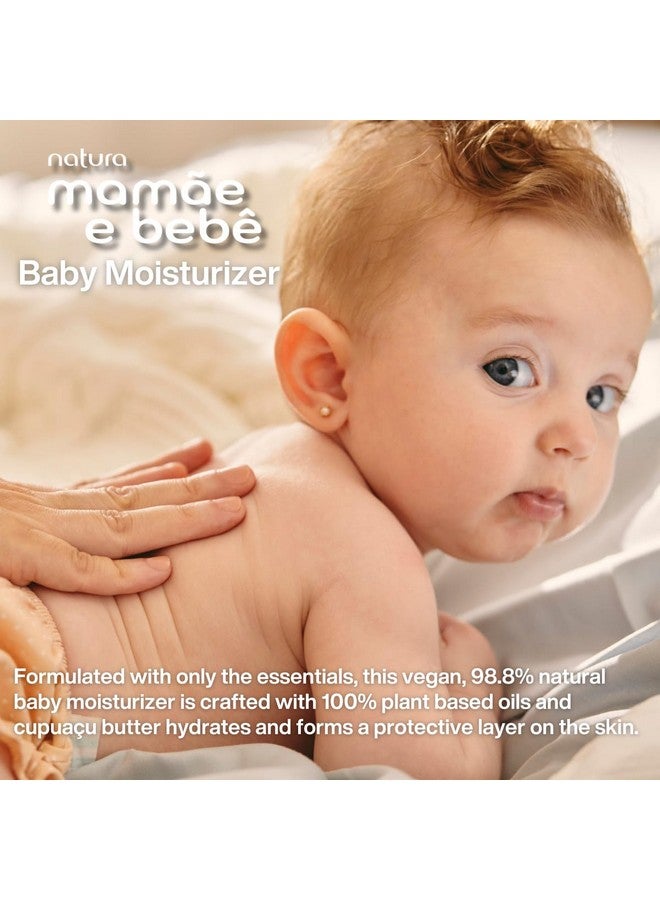 natura - Mamãe e Bebê Baby Fast Absorbing Moisturizer - 100% Vegan - Vegetable Oil & Cupuaçu Butter - 98.8% Natural Origin - All Skin Types - Cruelty Free - Baby Essentials - 6.7 fl oz (200ml) - Image 4