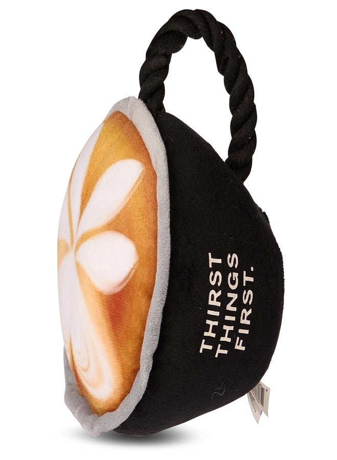 كينيث كول ألعاب كينيث كول القطيفة للكلاب - بيتزا، هوت دوغ، وكوب قهوة - ألعاب أنيقة ومتينة تصدر صوتاً للكلاب الصغيرة والمتوسطة الحجم - Image 1